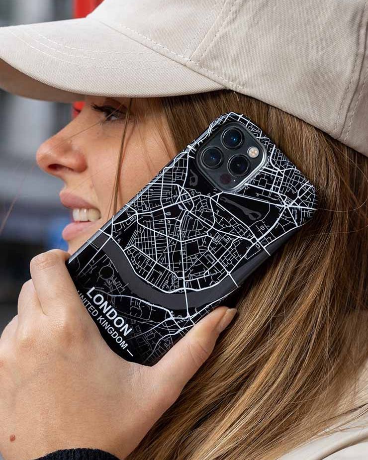 Etui na telefon CityMarble™ z planem miasta