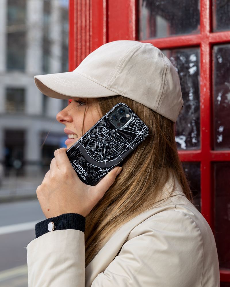Etui na telefon CityMarble™ z planem miasta