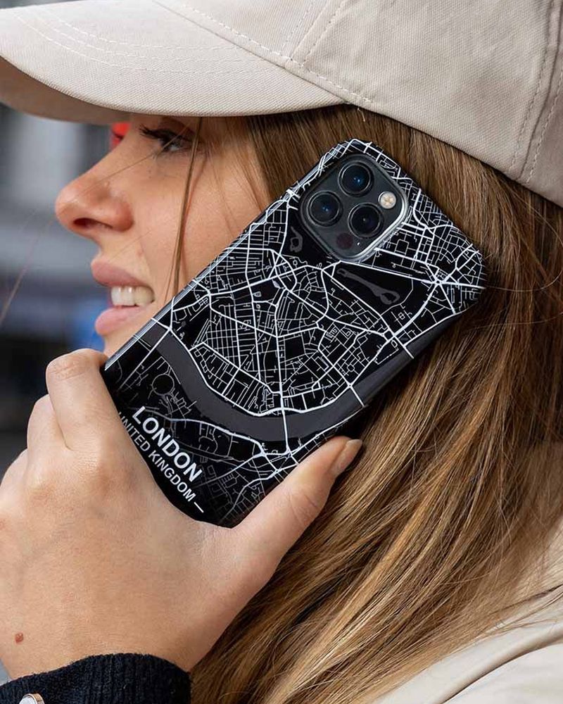 Etui na telefon CityMarble™ z planem miasta
