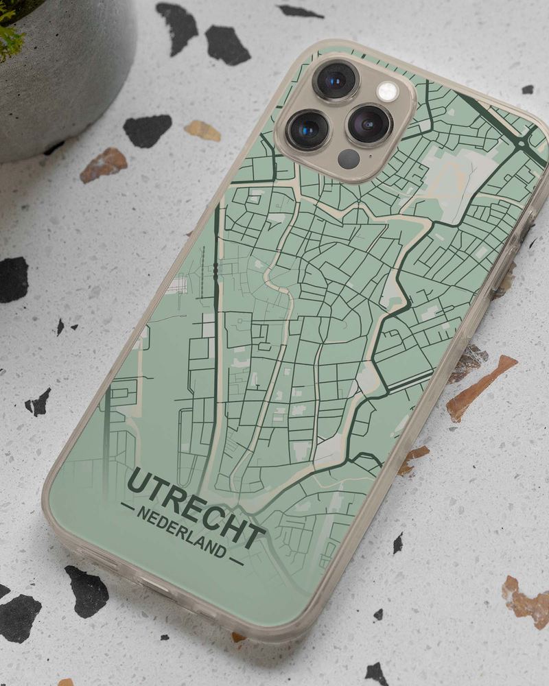 Etui na telefon CityMarble™ z planem miasta